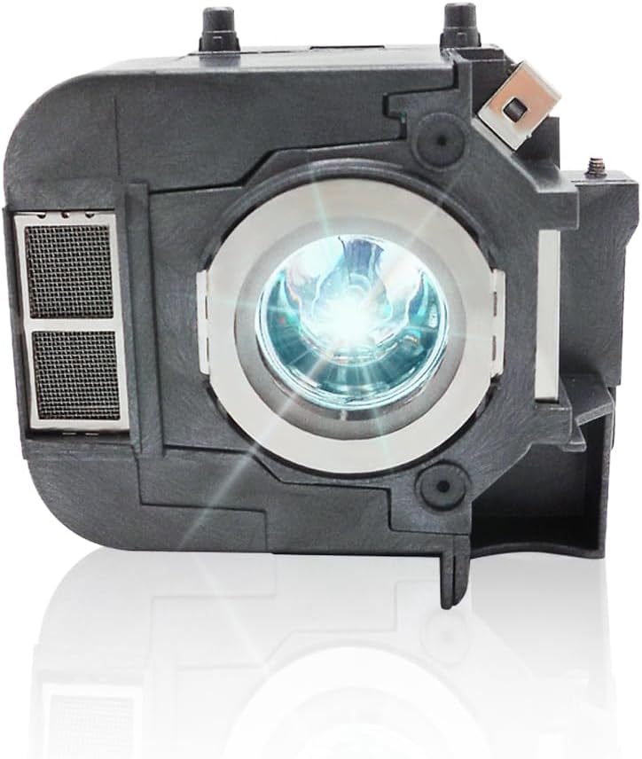 SORNEICDR مصباح بديل ELP LP50 لجهاز العرض متوافق مع إبسون EB-824 EB-825 EB-826W EB-84 EB-84e EB-84he EB-85 EMP-825 EMP-84he PowerLite 826 EB-84H EB-84EDU، مع هيكل - Image 1